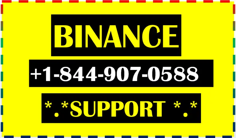 BInance +(844)/907/0588 USA  customer service number