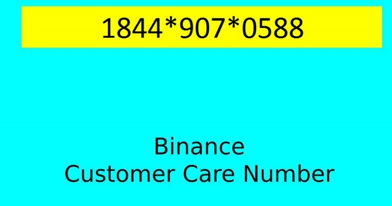 Binance Customer Care Number  @!~@# 1844*907*0588