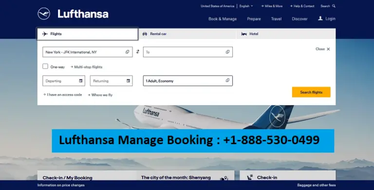 How To Book Flight Ticket in Lufthansa Airlines