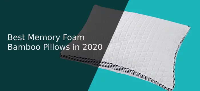 Best Memory Foam Bamboo Pillows in 2020