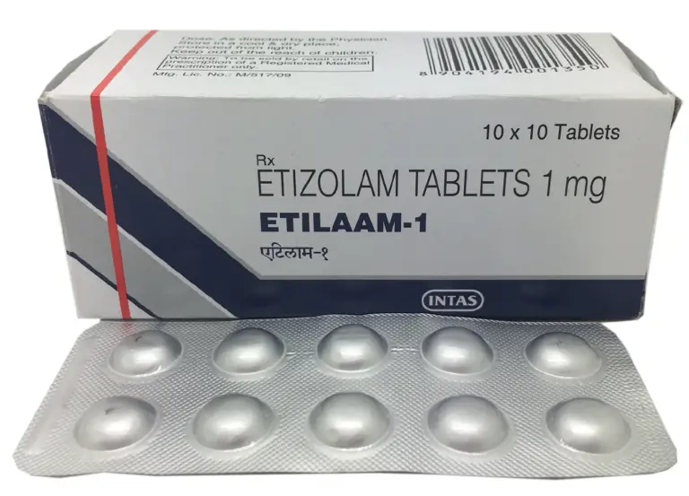 Buy Etizolam Pills online and say no to anxiety