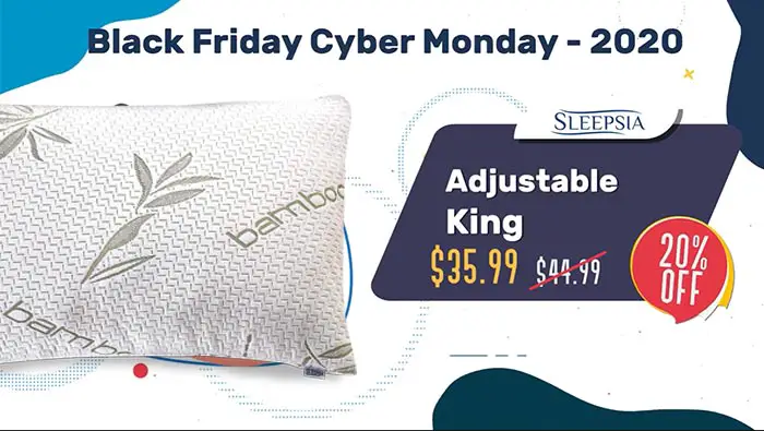 Bamboo Pillow on Black Friday Deals 2020!