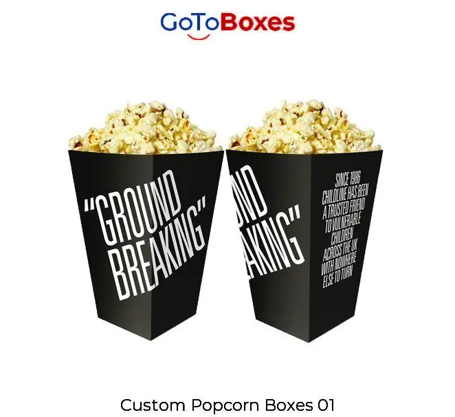 Get 30% discount on Black Friday on Popcorn Boxes at GotoBoxes