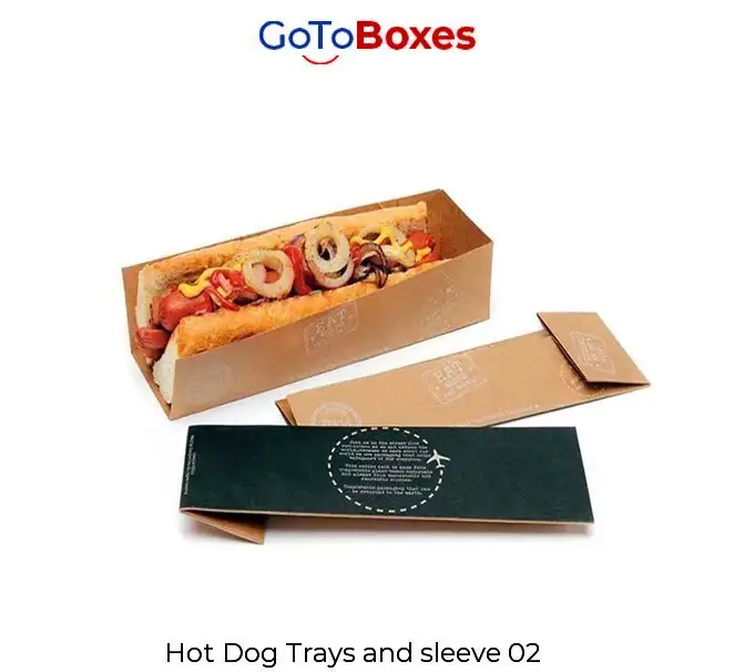 Get Custom Hot Dog Boxes Wholesale at GotoBoxes