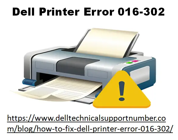 How To Fix Dell Printer Error 016-302?