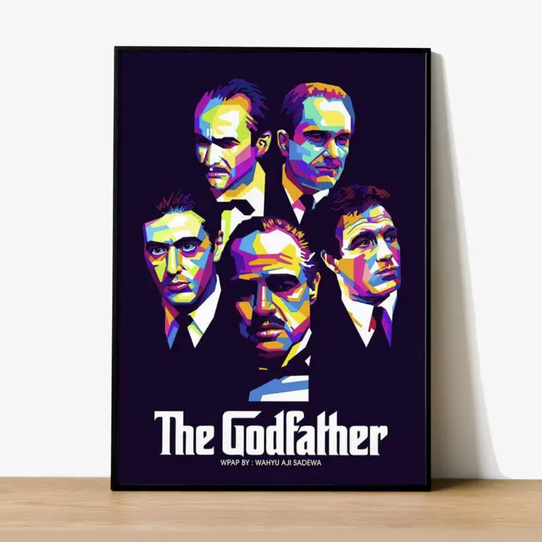 The Godfather painting art In Pakistan Superlative and Consistent Prices painting art, Minimal Art, Calligraphy Art, Poster Art By Temprasco