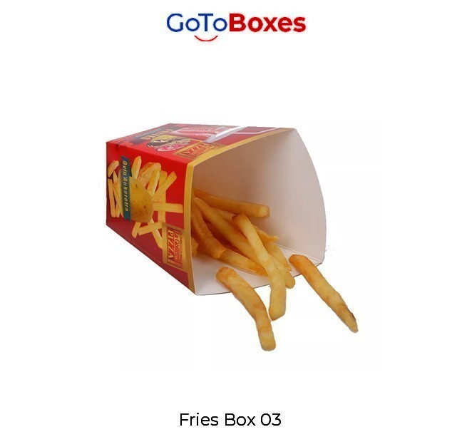 GotoBoxes provide the Premium Quality French Fries Boxes