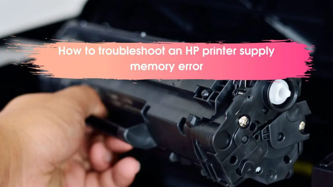 Hp Printer Memory Error at Jack Cook blog