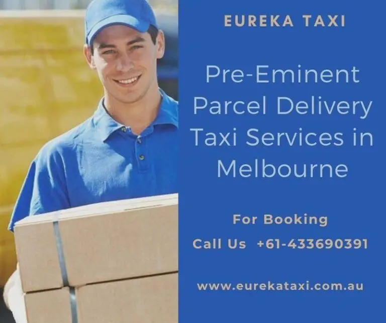 Parcel Delivery Taxi Services in Melbourne