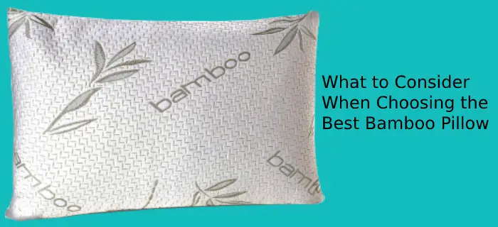 What to Consider When Choosing the Best Bamboo Pillow