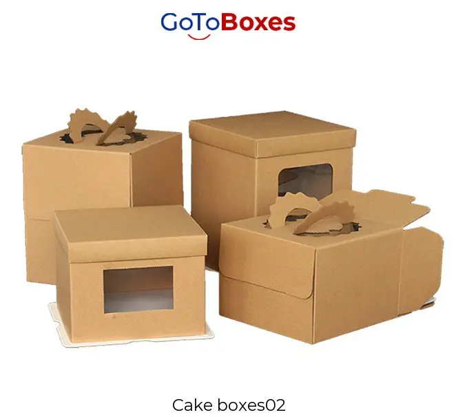 Cake Boxes is a  Perfect Match for Your Delicious Product