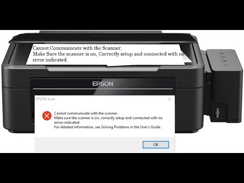 Epson communication error mac