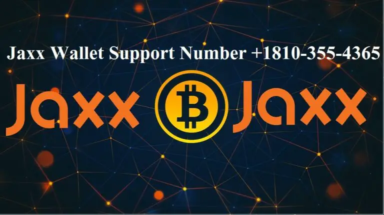 Jaxx Wallet Support Number 【1(810)-355-{4365}】