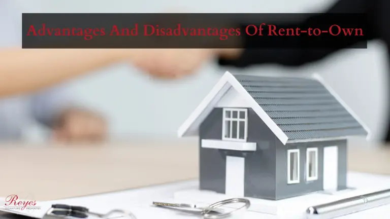 Advantages And Disadvantages Of Rent-to-Own.