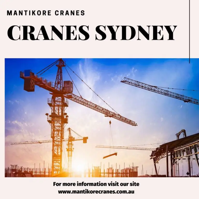 CRANES SYDNEY: SHOULD YOU BUY OR HIRE ONE FOR BUSINESS?