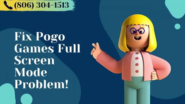 Fix Pogo Games Full Screen Mode Problem | Dial (806) 304-1513