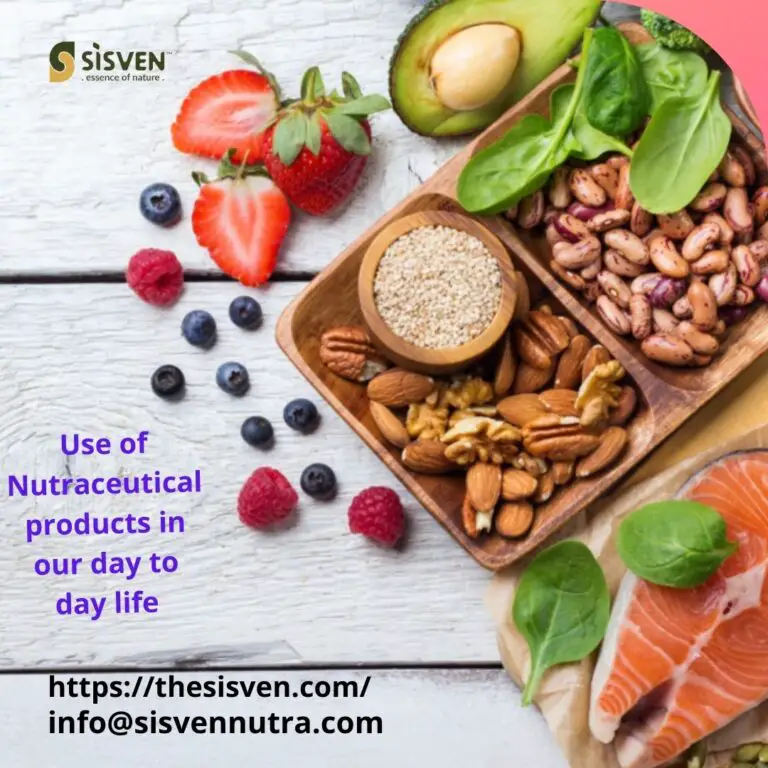 Use of Nutraceutical products in our day to day life