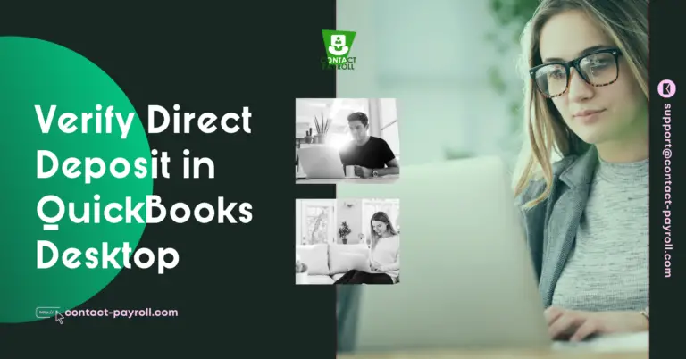 How Can You Verify Direct Deposit in QuickBooks Desktop?