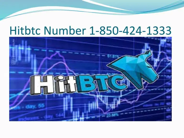 Contact Hitbtc Support Number +1-(850)-424-1333.