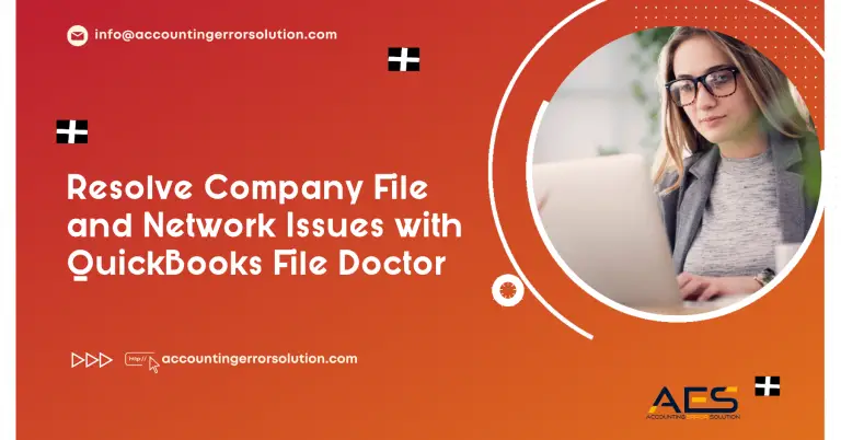 How to Deal With Company file Issues in QuickBooks File Doctor?
