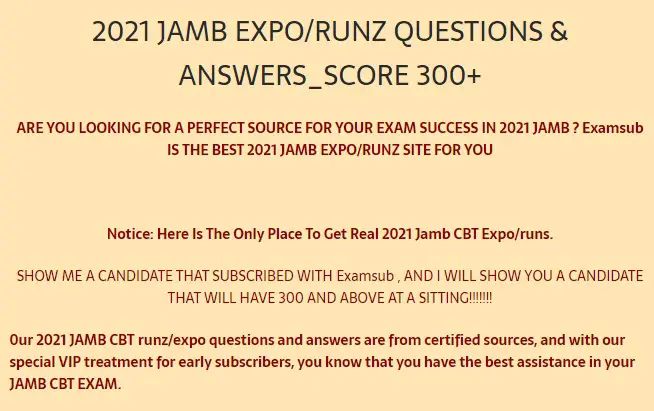 Tricks To Predict Answers In Jamb 2021