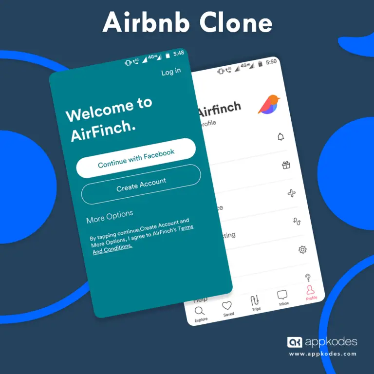 Make use of our Appkodes Airfinch, our readymade Airbnb clone solution