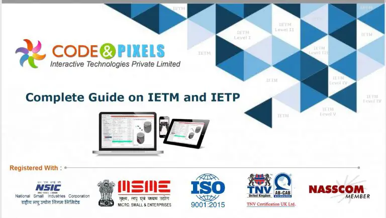 Introduction to IETM and IETP (JSG-0852 and S1000D)