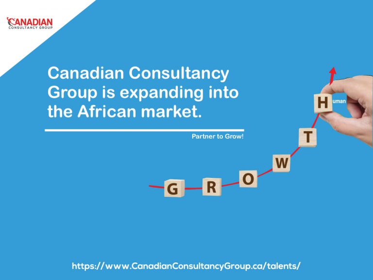 Canadian Consultancy Group Inc. Expands To Africa, Creates New Business Devel-opment Partnership Positions