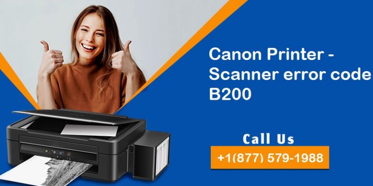 How to resolve Error Code B200 in Canon Printers?