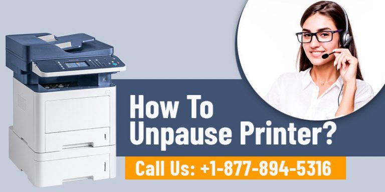 How To Unpause Printer?