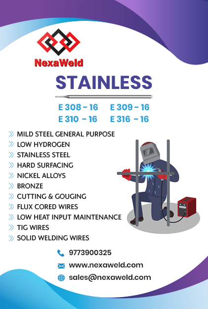 Nexaweld Stainless Electrode +91-9773900325