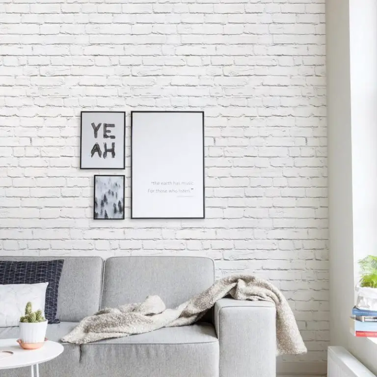 Using White Brick Wallpaper to meet the style of your walls