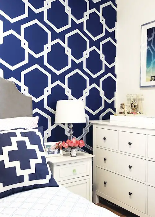 Cover the walls of your home with Blue Wallpaper