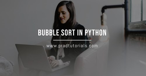 Bubble sort in python