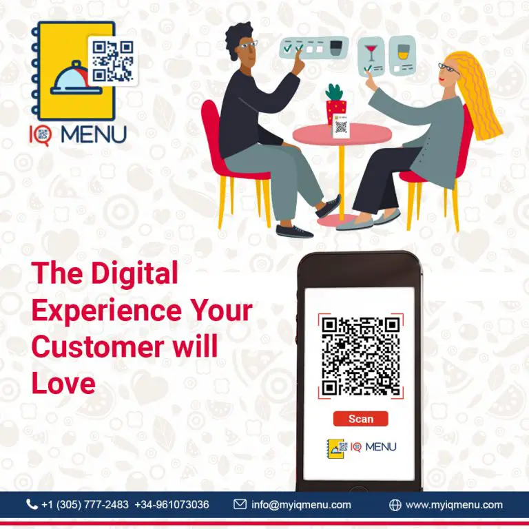 A free contactless QR code digital menu, and ideas to increase customer interaction