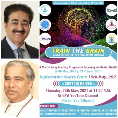 Sandeep Marwah Inaugurated Month-Long Yoga Session by GYA