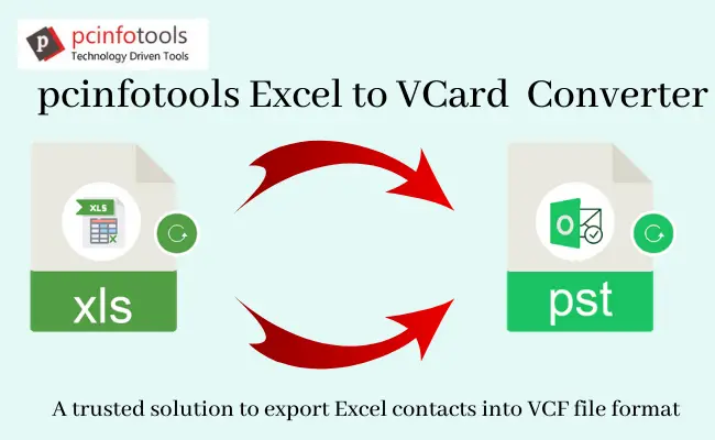 Excel to VCF Converter do eksportowania kontaktów Excela do pliku VCF