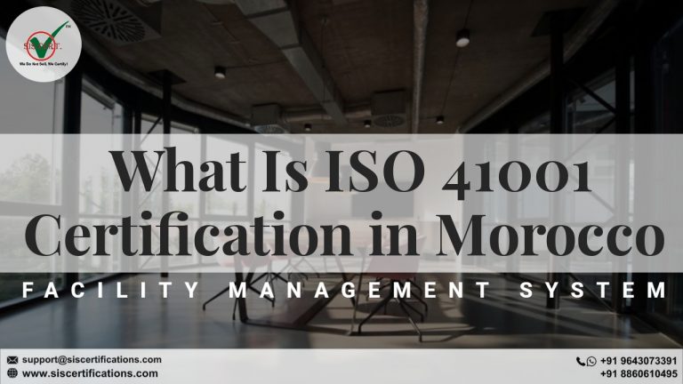 What Is ISO 41001 Certification in Morocco