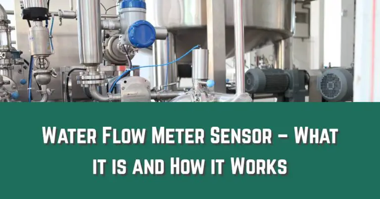 Water Flow Meter Sensor – What it is and How it Works