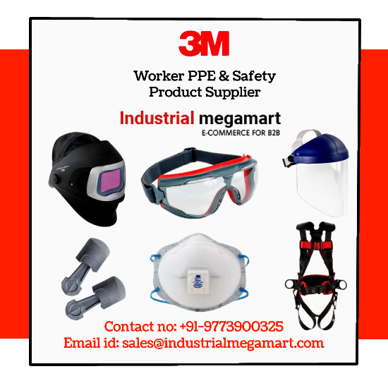 3M safety product wholesaler and distributor +91-9773900325