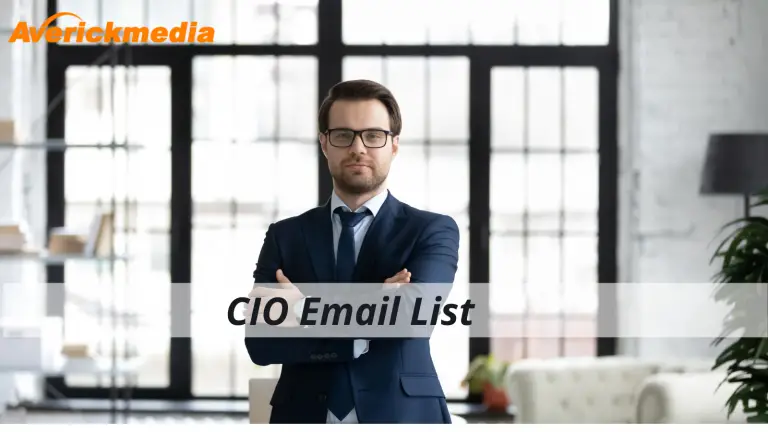 CIO Email List to hyper-target the right audiences to get more engagements and quality lead generation