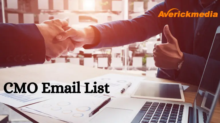 CMO Email List for Targeted Email Marketing Campaign; Maximum ROI through quality lead generation