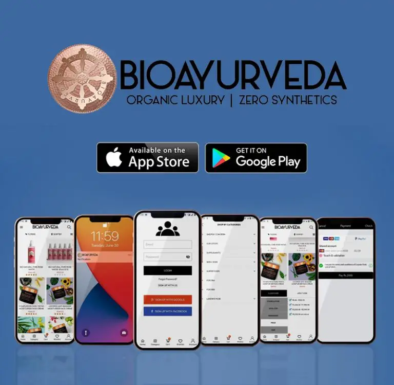 YOUR FAVOURITE SKINCARE STORE IS IN YOUR MOBILE- BIOAYURVEDA APP