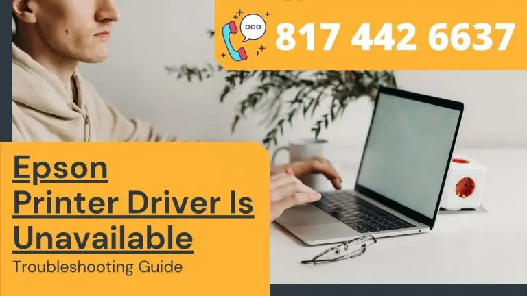 How to Fix a Epson Printer Driver is Unavailable Error