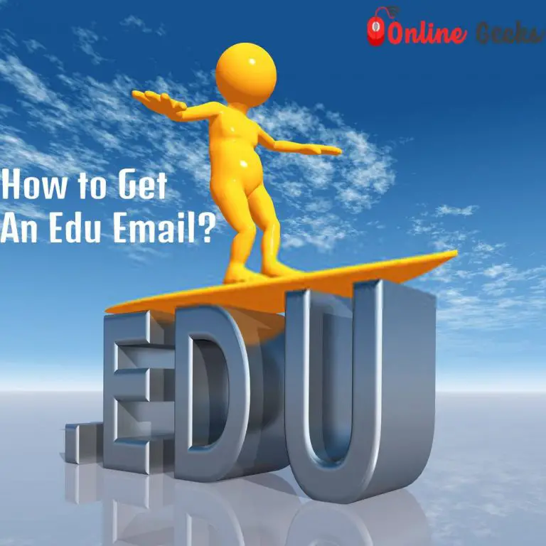 How Do I Get An Edu Email Account?