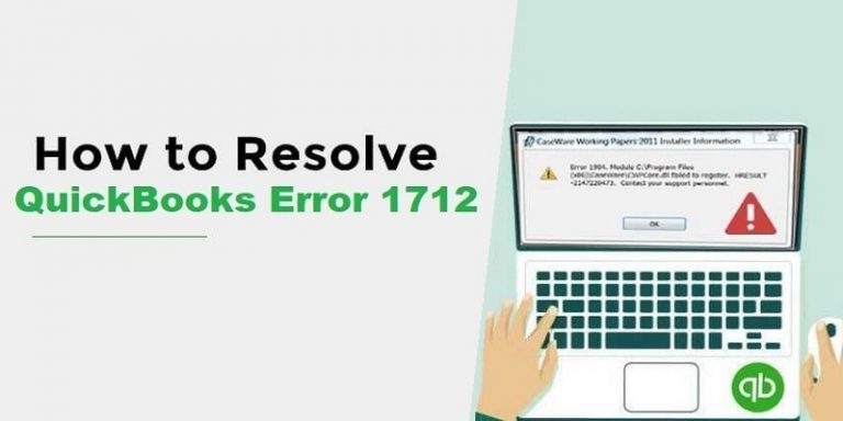 QuickBooks Desktop Installation Error 1712