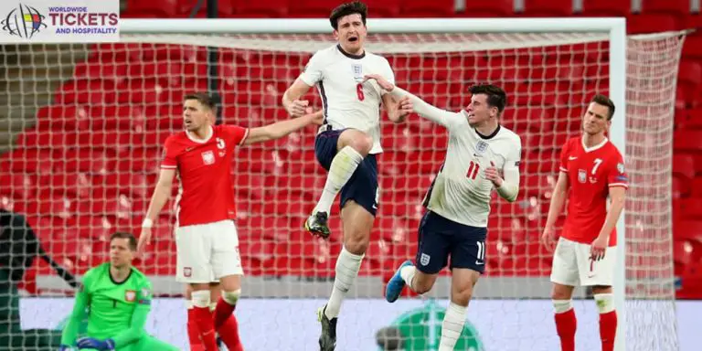 England Football World Cup: Maguire nets after Stones' mistake, England beat Poland