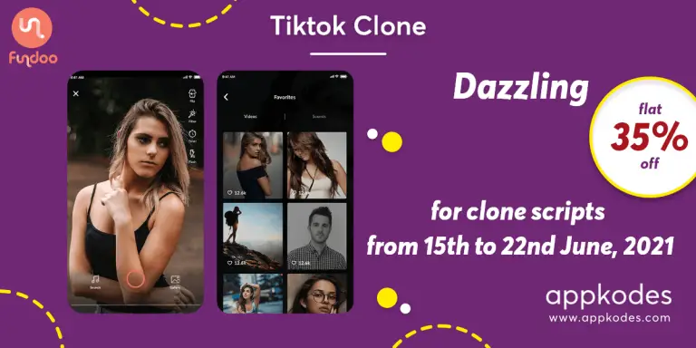 Utilize our phenomenal Tiktok clone