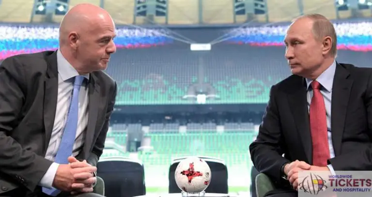 Football World Cup Packages: Putin and FIFA president Infantino discuss arrangements for FIFA World Cup