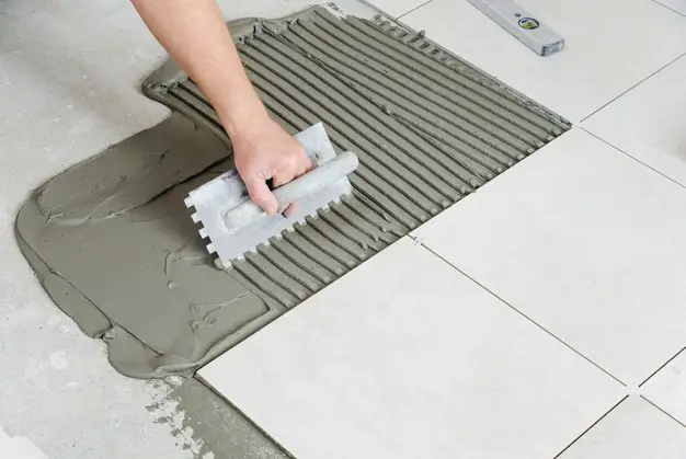 Cement Tile Adhesive And Its Methodology